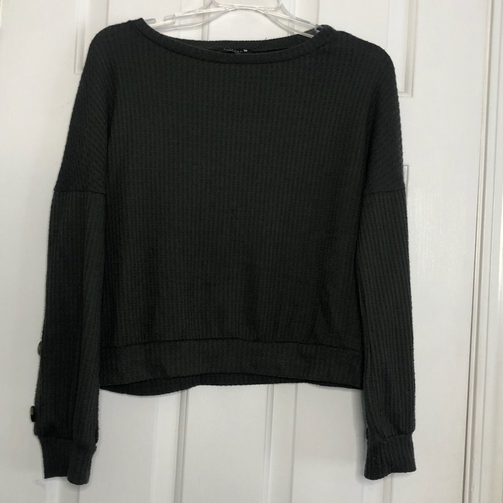 Long Sleeve Crop-Top